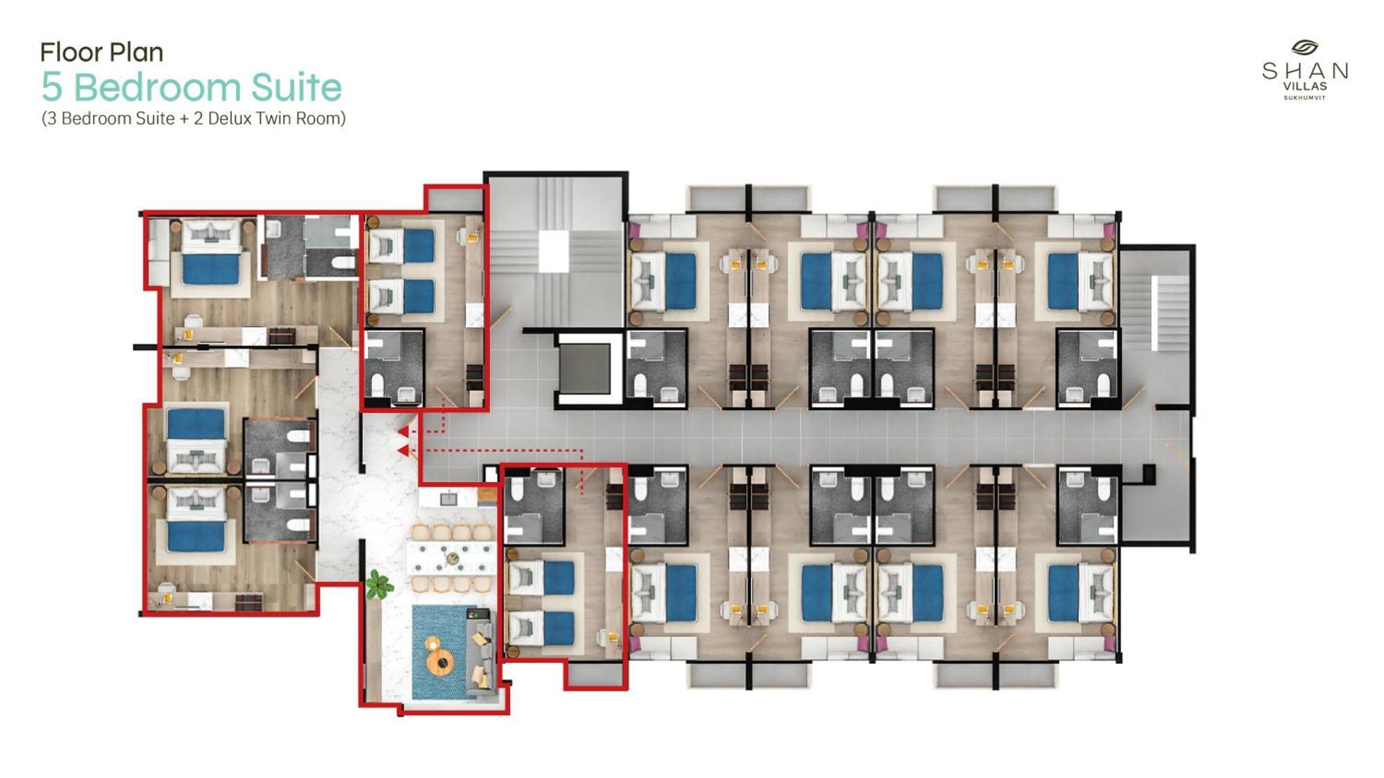 Shan Villas Sukhumvit Banguecoque Exterior foto